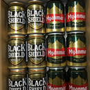 ミャンマービール(缶)6本+ブラックシールドスタウト(缶)6本セット