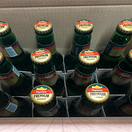 ミャンマープレミアムビール瓶12本1箱